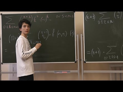 68 Треугольник Паскаля, степени и знакопеременные суммы