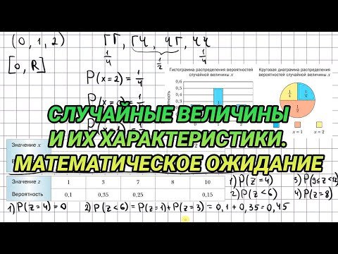 Случайные величины и их числовые характеристики. Математическое ожидание - алгебра 11 класс Случайные величины и их числовые характеристики. Математическое ожидание - алгебра 11 класс