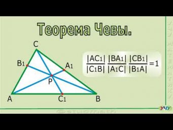 Теорема Чевы.
