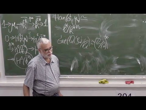 Алгебраическая теория чисел: введение, Лекция 7, М.Ю.Розенблюм