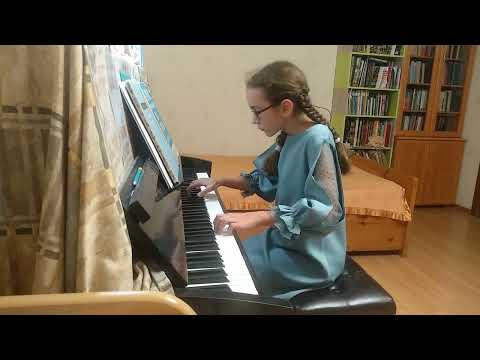 Nadezhda Melikhova (age 10) plays her piano piece "In the jungle"