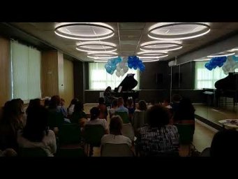 Nadezhda Melikhova (age 10) plays her compositions at young composers concert
