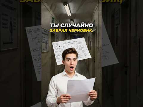 Что Произойдет, Если Ты Случайно Заберешь Черновик с ЕГЭ? #shorts #егэ Что Произойдет, Если Ты Случайно Заберешь Черновик с ЕГЭ? #shorts #егэ