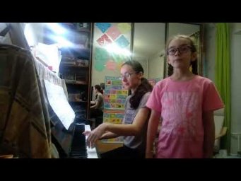 Nadezhda Melikhova (age 9) plays and sings Tchaikovsky, W. F. Bach and her own composition
