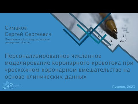 Персонализированное численное моделирование коронарного кровотока при чрескожном вмешательстве